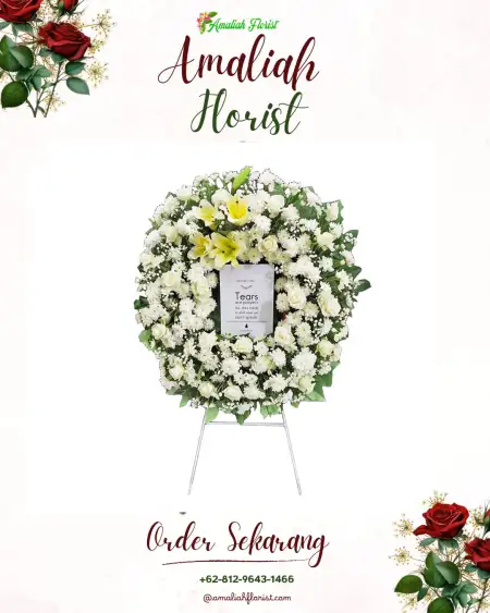 Krans Bunga Duka Tahtul Yaman